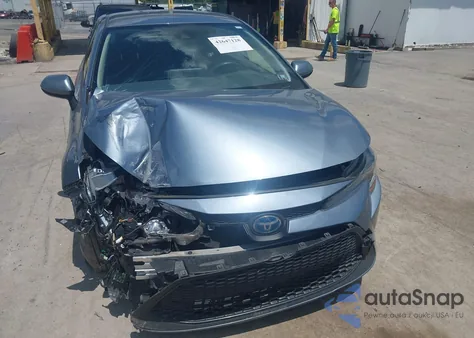 2021 Toyota Corolla Hybrid Le from USA, damaged, VIN JTDEAMDE3MJ009288